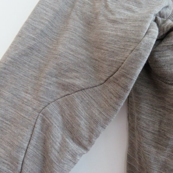 ICEBREAKER | RealFLEECE® Sierra Merino Wool Zip Up Jacket Sweater Oatmeal Sz M - Picture 7 of 16